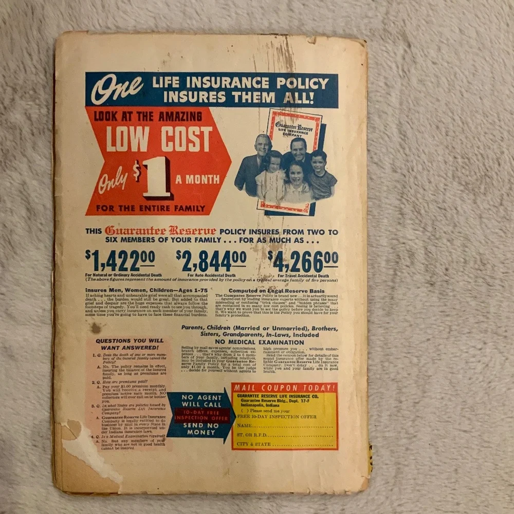 Vintage Pulp Magazine Texas Rangers 1941 Cowboy Western